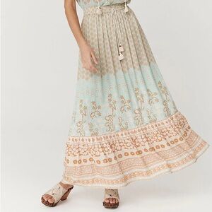 NWT Spell Sweet Nothings Boho Chic Maxi Skirt
